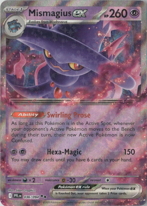 Mismagius ex - 036/094 - ME02: Phantasmal Flames