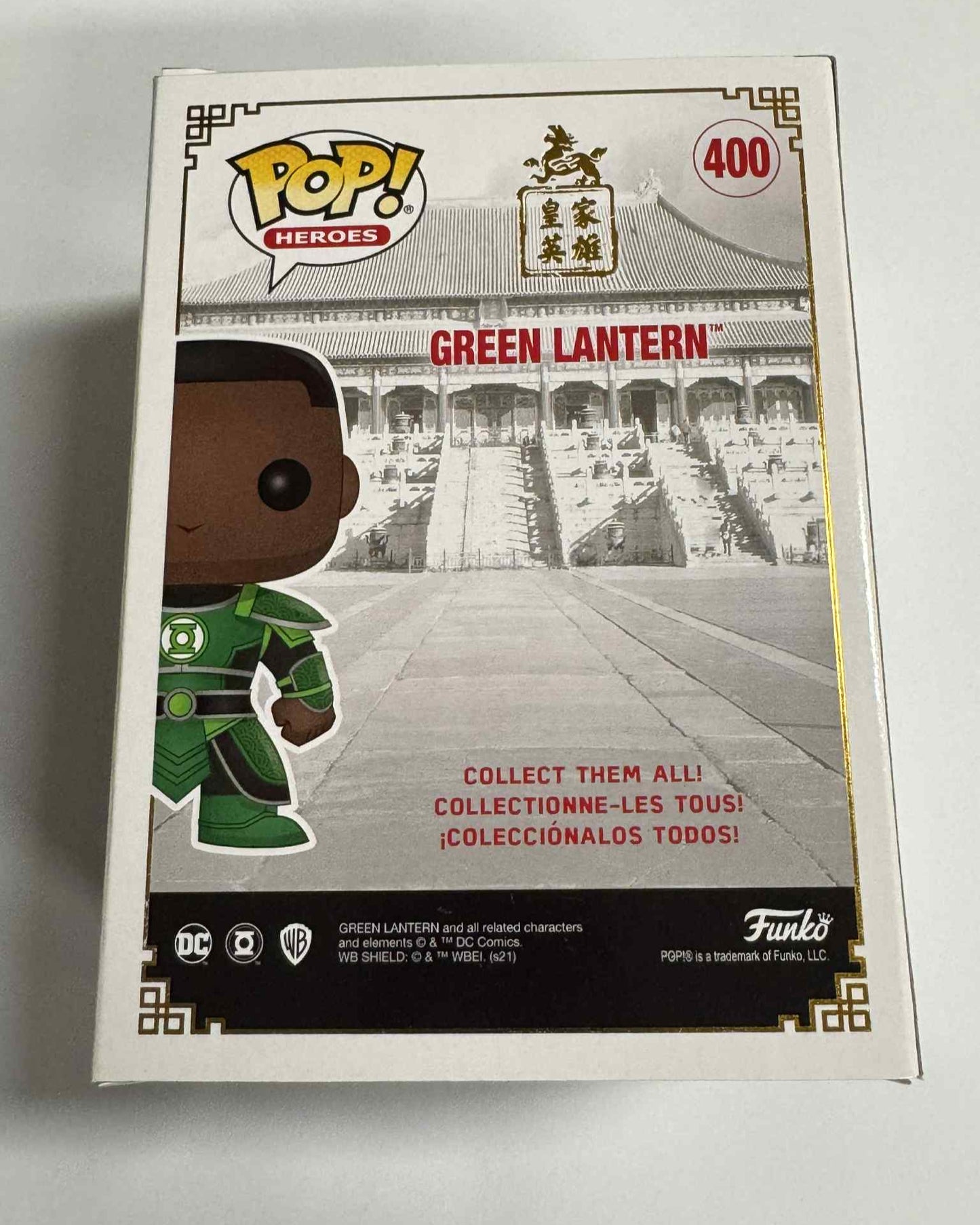 Imperial Palace - Green Lantern (Metallic) 2021 Summer Convention Exclusive Pop! Vinyl #400
