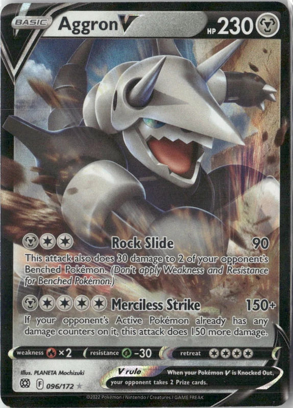 Aggron V - SWSH09: Brilliant Stars