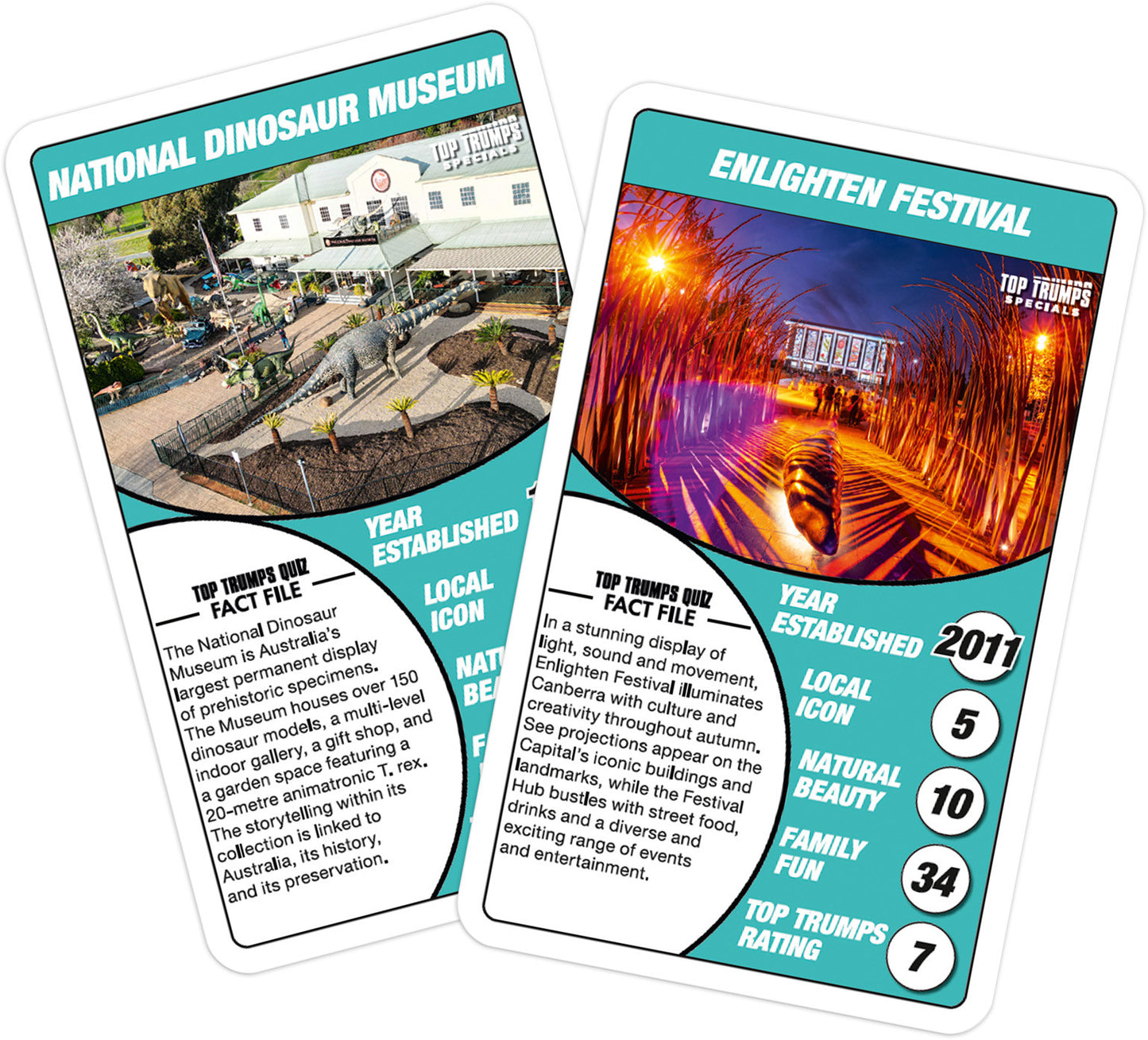 Canberra Top Trumps - Classics