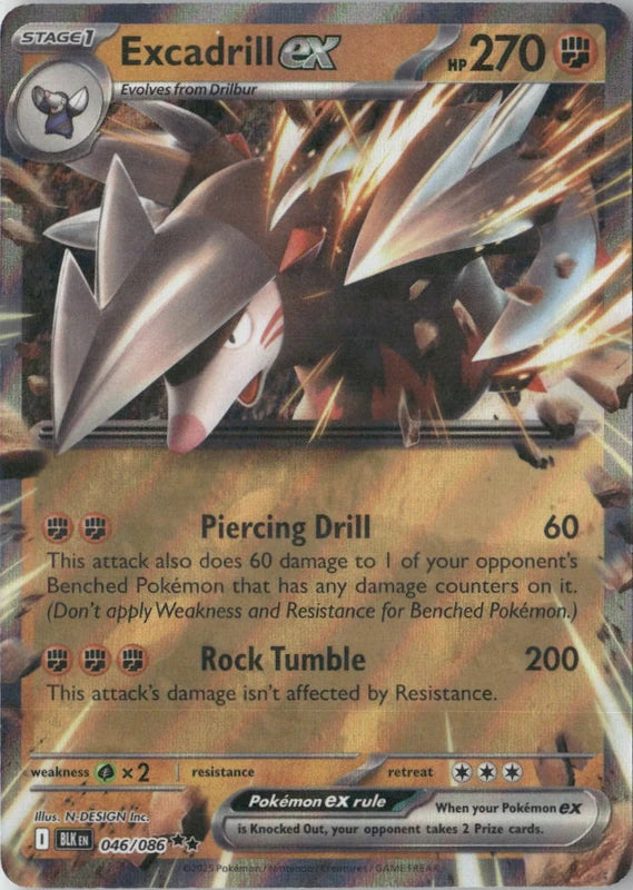 Excadrill ex - SV: Black Bolt