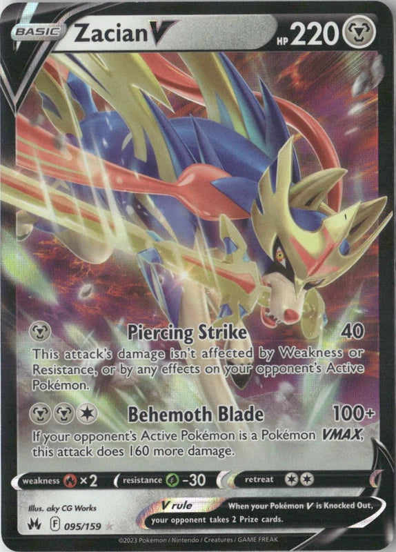 Zacian V - SWSH: Crown Zenith