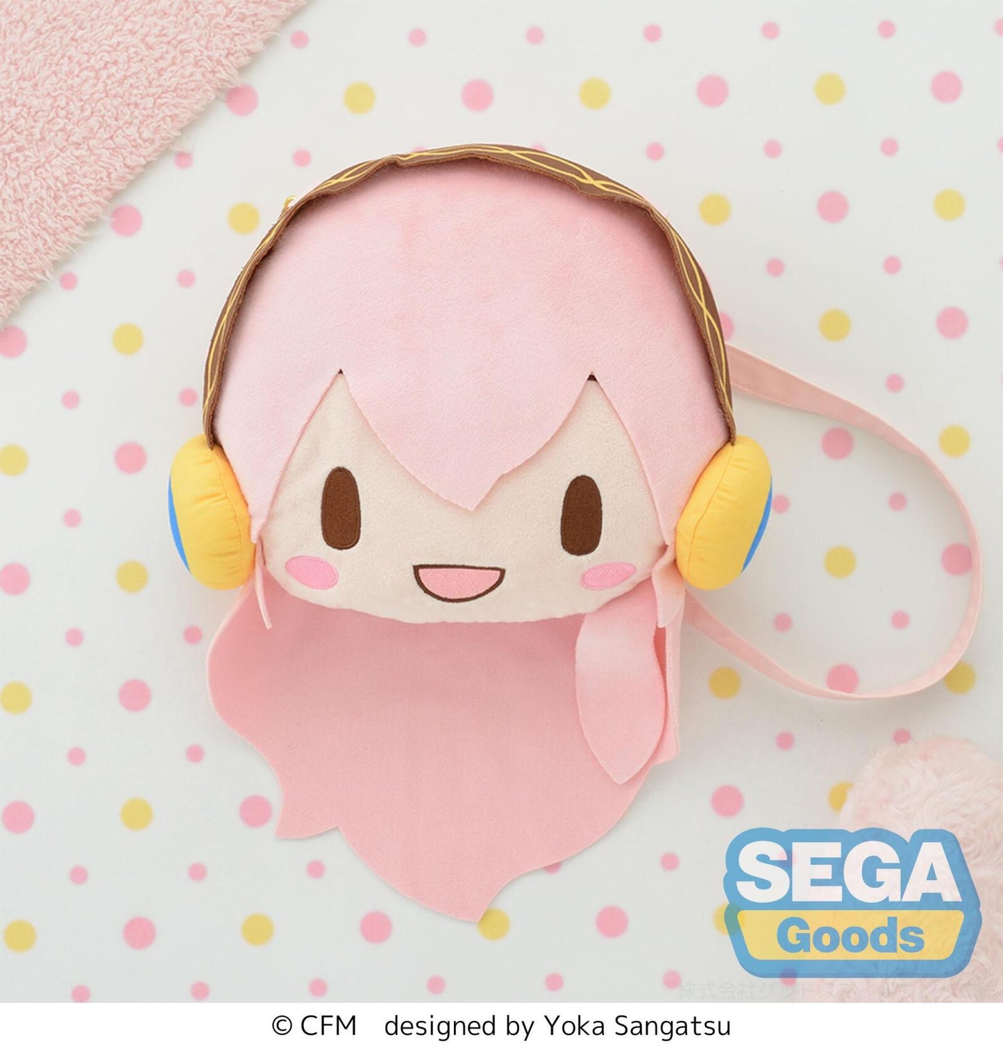 Character Vocal Series 03 - Megurine Luka Fuwa Petit Face Shoulder Bag (M)