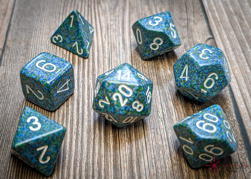 Chessex D7-Die Set Speckled Polyhedral Sea 7-Die Set
