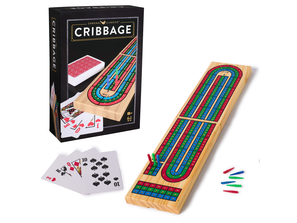 Cribbage 3 Track in Box (Cardinal Classics)