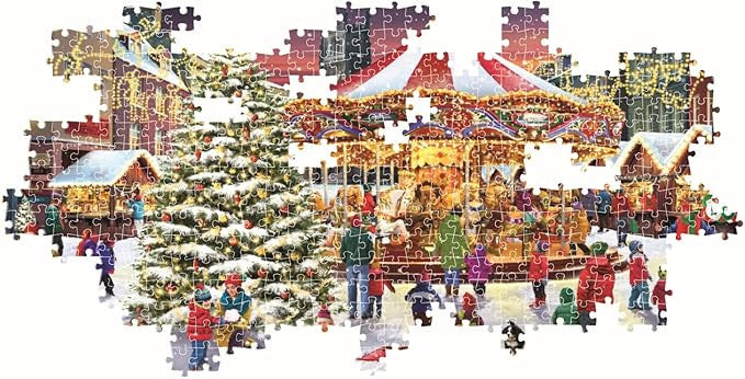 Clementoni Panorama Puzzle Christmas Village 1,000 Pieces