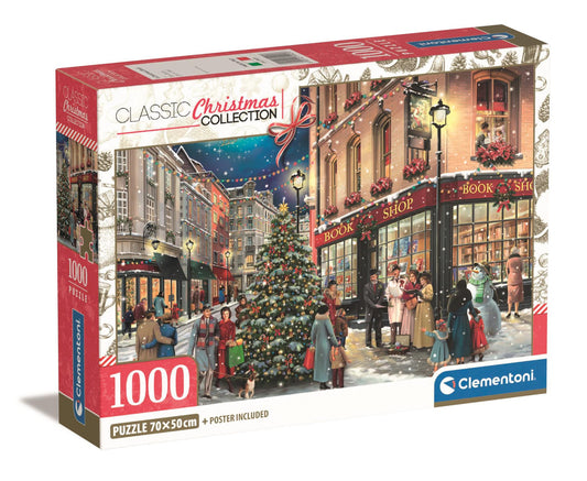 Clementoni Puzzle A Christmas Stroll 1,000 Pieces