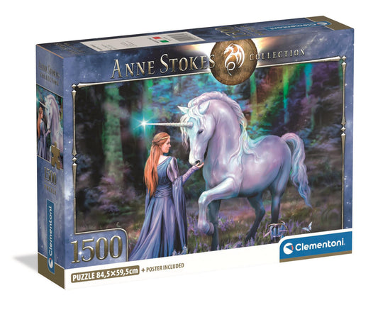 Clementoni Puzzle Anne Stokes Bluebell Wood 1,500 Pieces