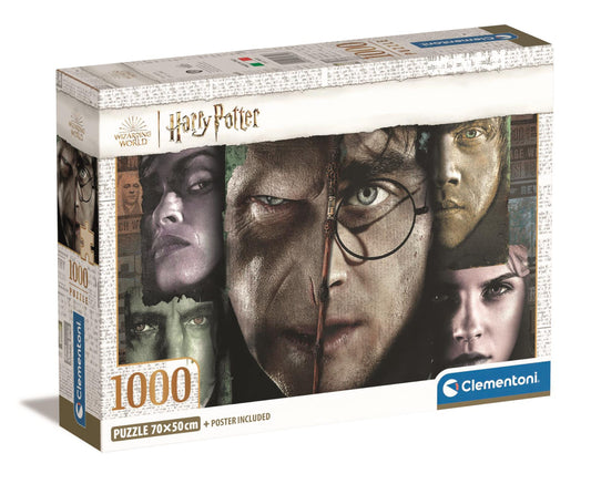 Clementoni Puzzle Harry Potter Face 1,000 Pieces