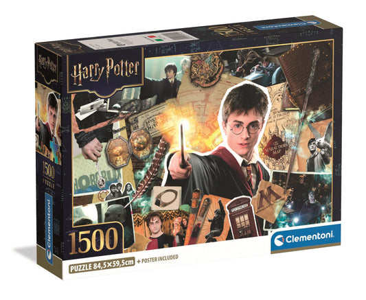 Clementoni Puzzle Harry Potter Wand 1,500 Pieces