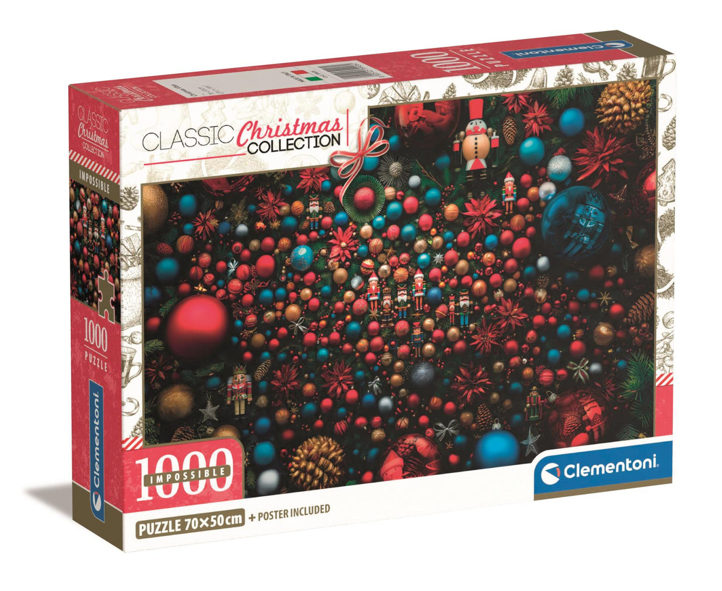 Clementoni Impossible Puzzle Christmas Vibes 1000 Pieces