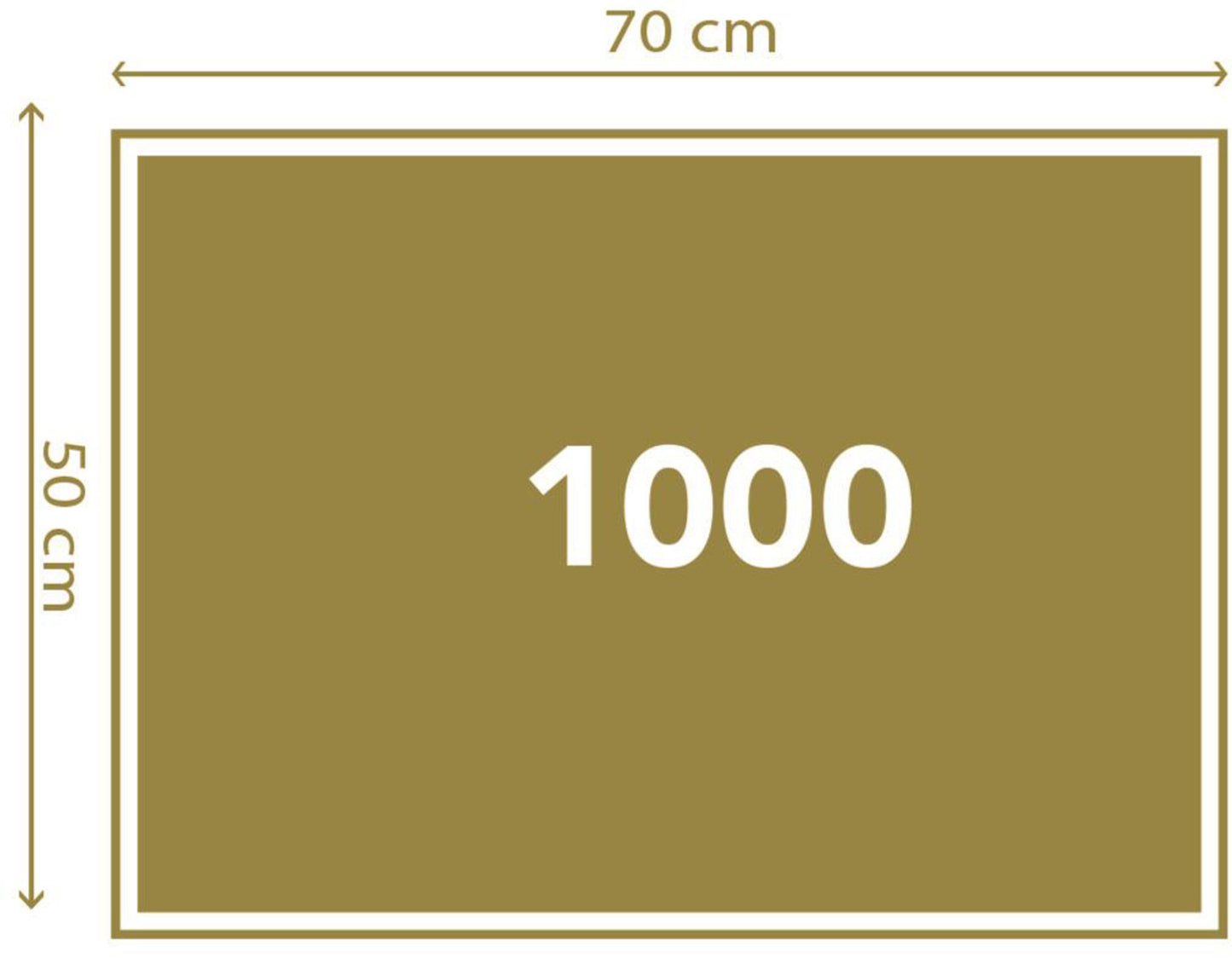Clementoni Puzzle Impossible Compact Peanuts 1000 Piece Puzzle