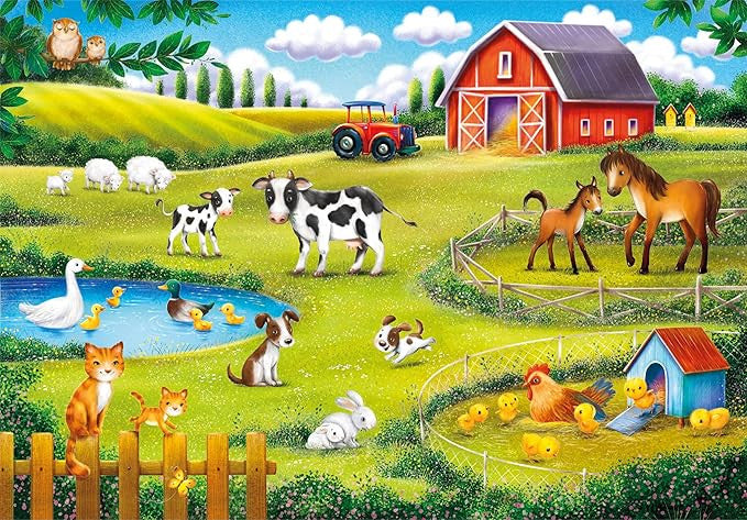 Clementoni Puzzle The Animal Farm 30 Pieces