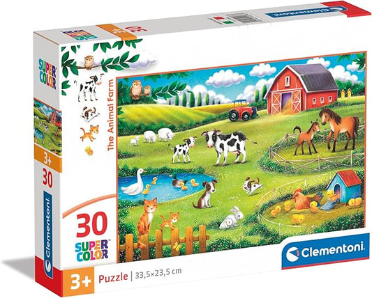 Clementoni Puzzle The Animal Farm 30 Pieces