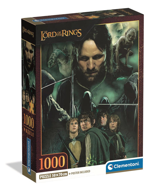 Clementoni Puzzle The Lord of the Rings 1,000 Pieces
