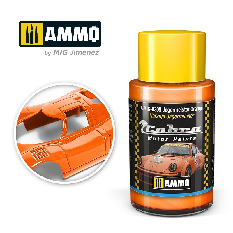 Ammo by MIG - Cobra Motor - Jagermeister Orange 30ml