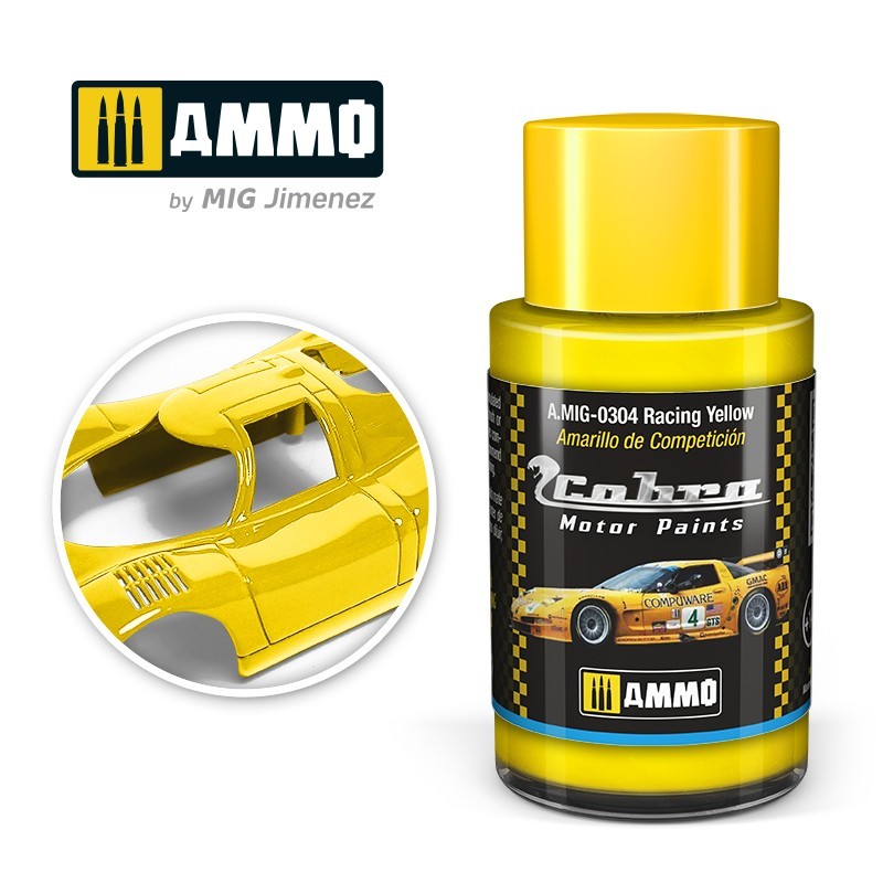 Ammo by MIG - Cobra Motor - Racing Yellow 30ml