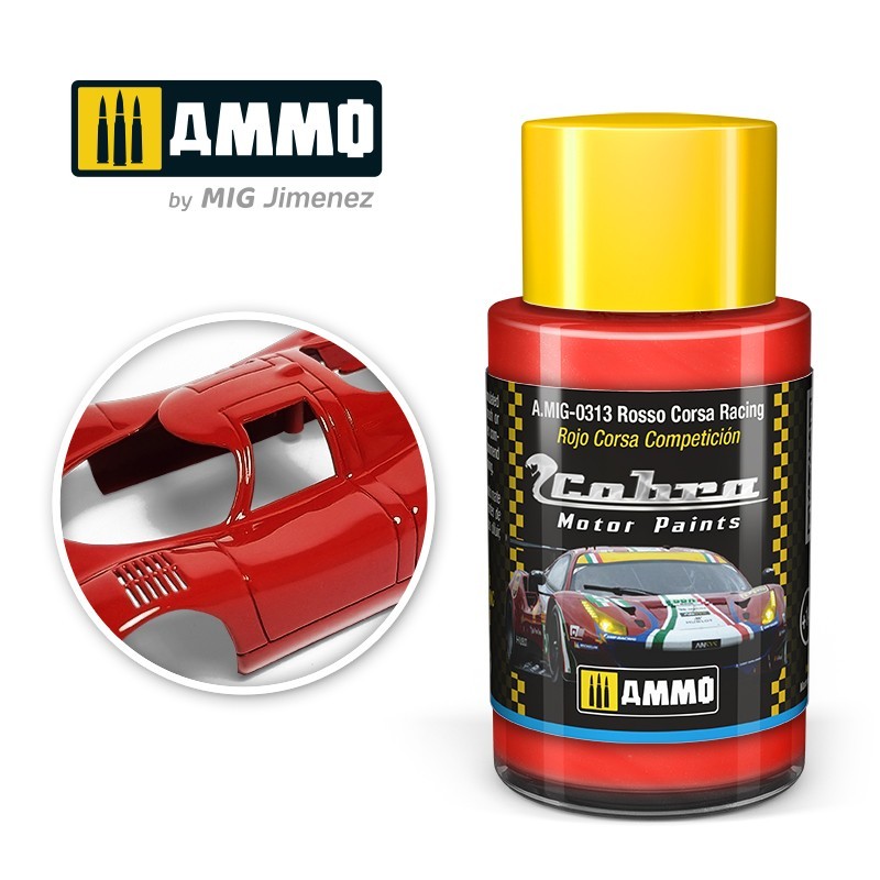 Ammo by MIG - Cobra Motor - Rosso Corsa Racing 30ml
