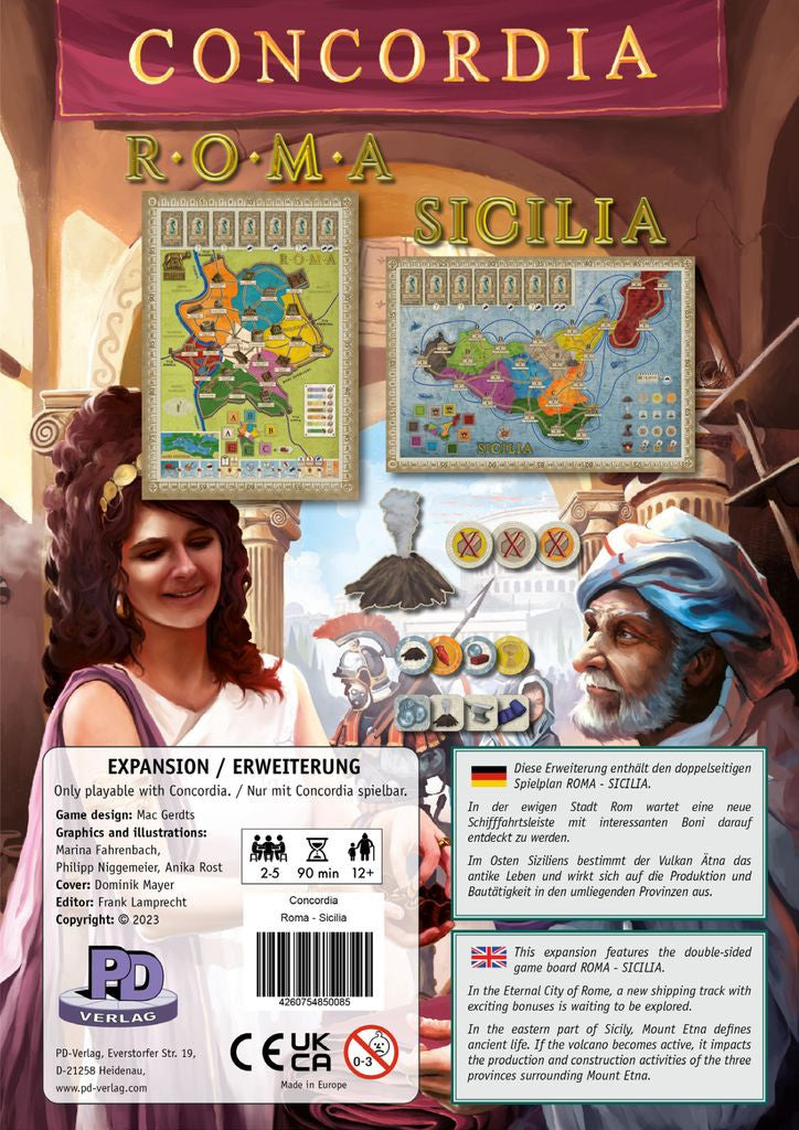 Concordia Roma Sicilia Expansion