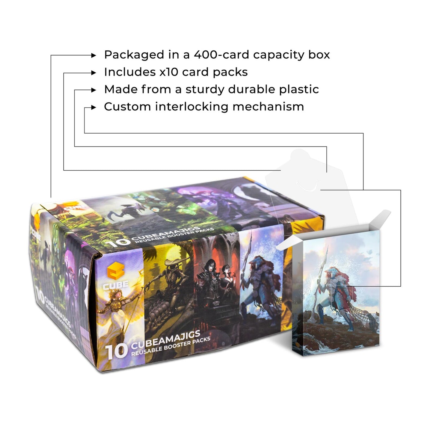Cubeamajigs 10-Pack - Mosaic Set 2