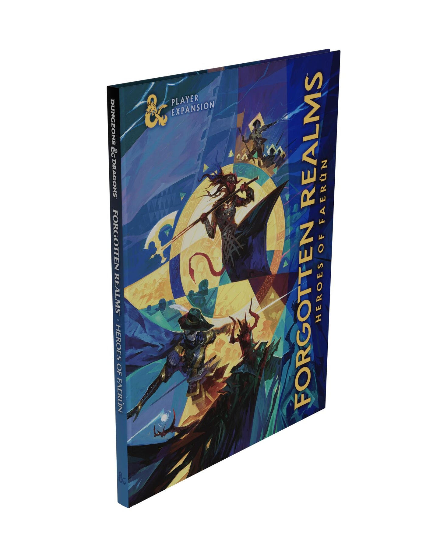 D&D Dungeons & Dragons Forgotten Realms Heroes of Faerun Player Expansion Hardcover Alternative Cover