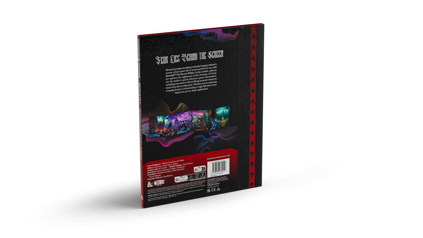 D&D Dungeons & Dragons Ravenloft the Horrors Within Dungeon Masters Screen