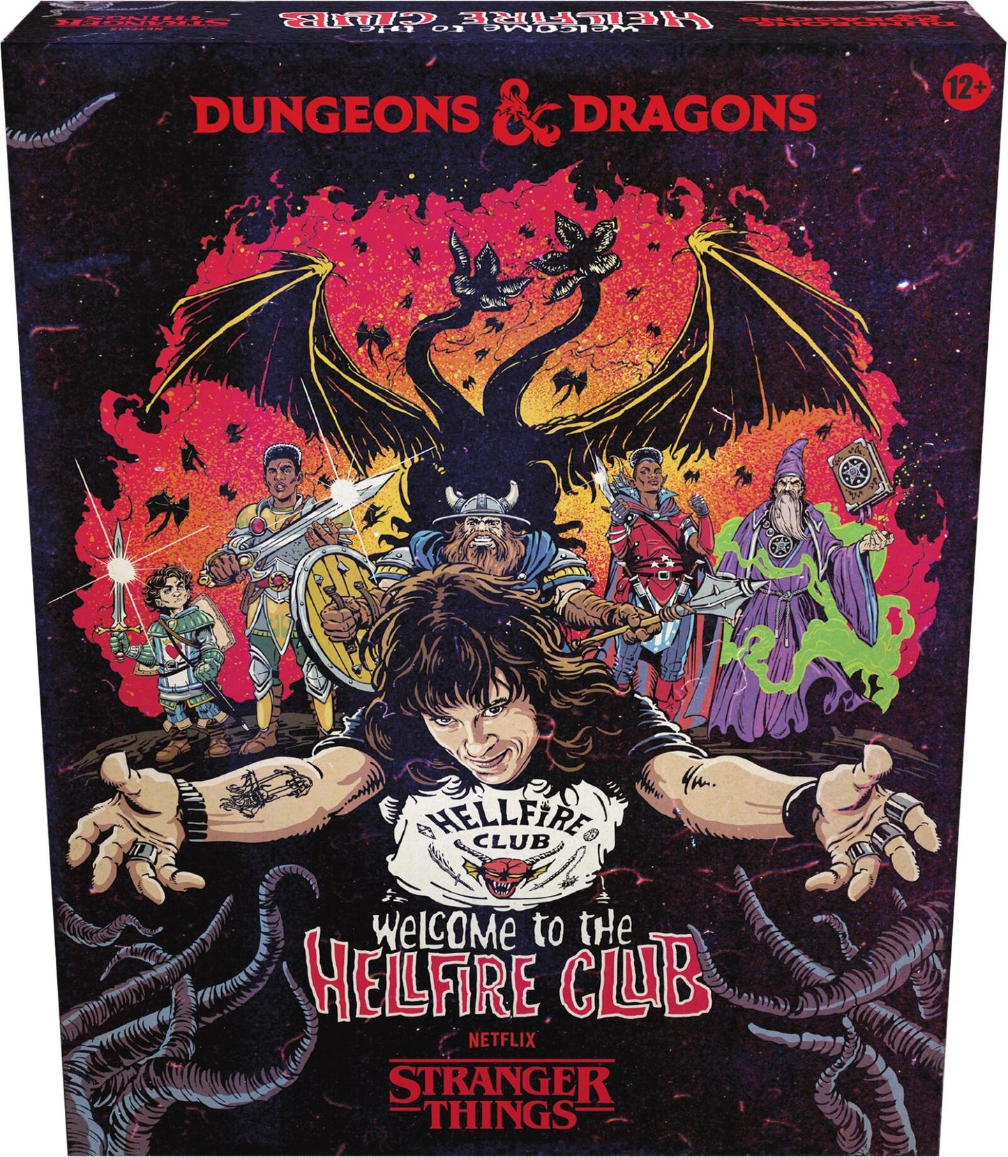 D&D Dungeons & Dragons Stranger Things Welcome to the Hellfire Club