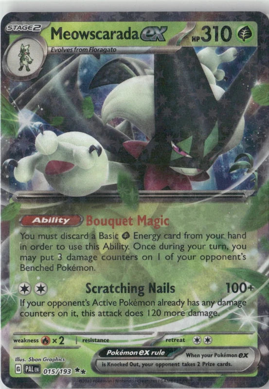 Meowscarada ex - 015/193 - SV02: Paldea Evolved