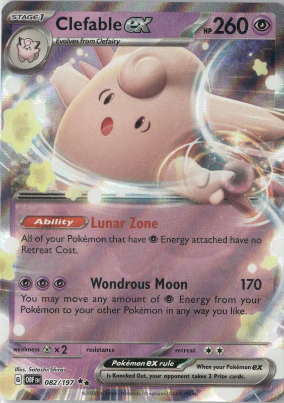 Clefable ex - SV03: Obsidian Flames