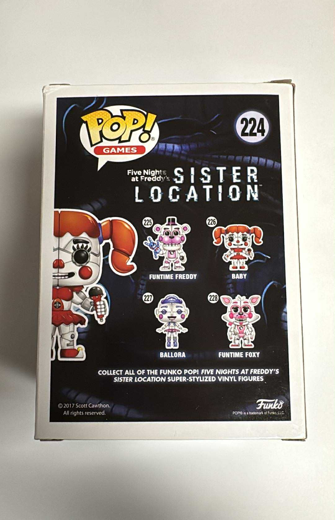 Five Nights at Freddy's - Jumpscare Baby SDCC 2017 US Exclusive Pop! Vinyl #224