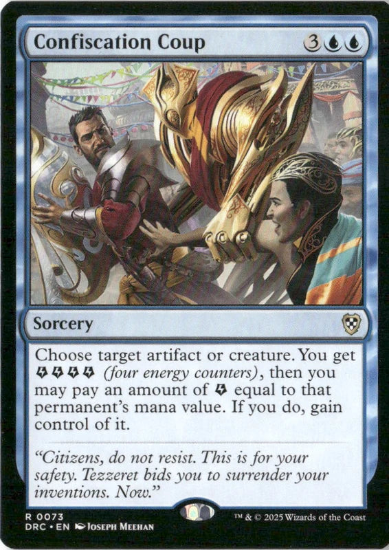 Confiscation Coup - Commander: Aetherdrift