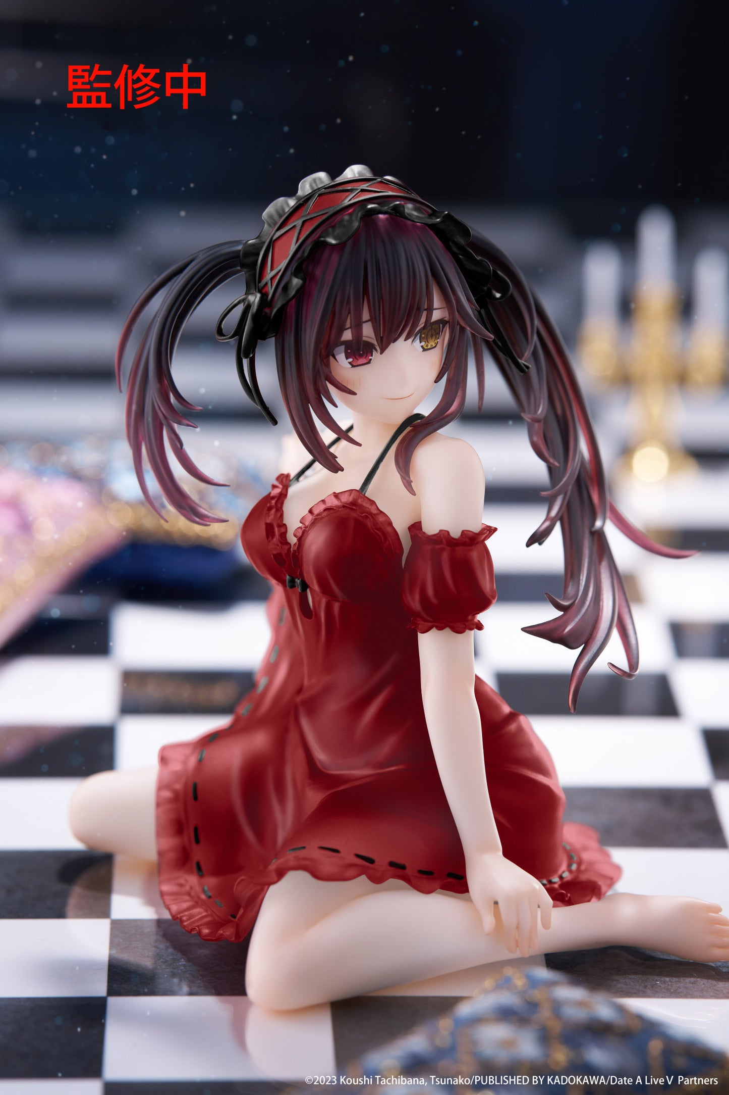 Date A Live V Desktop Cute Figure Kurumi Tokisaki (Nightwear Version)