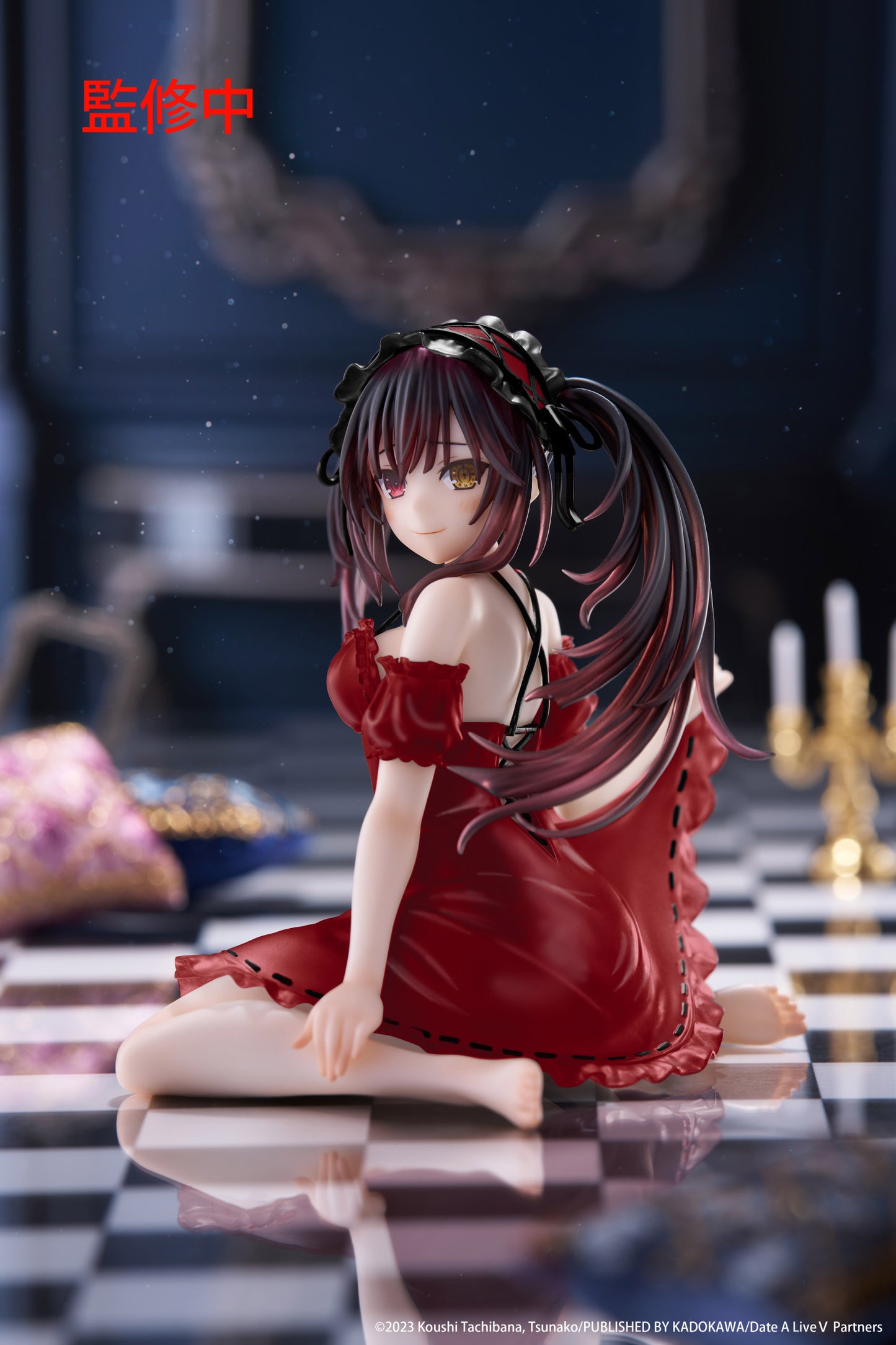 Date A Live V Desktop Cute Figure Kurumi Tokisaki (Nightwear Version)