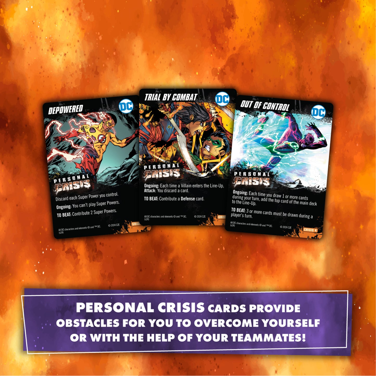 DC Deck Building Game Crisis Collection 3 & 4