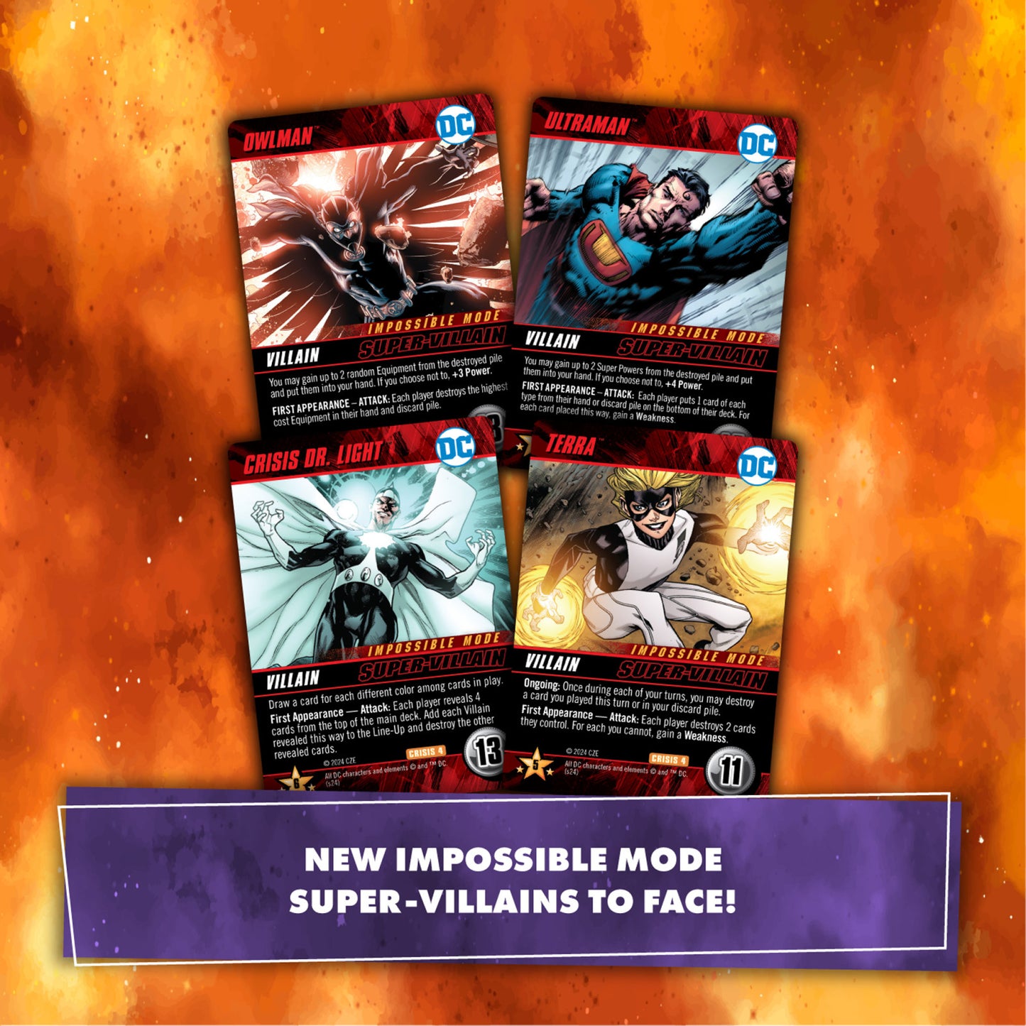 DC Deck Building Game Crisis Collection 3 & 4