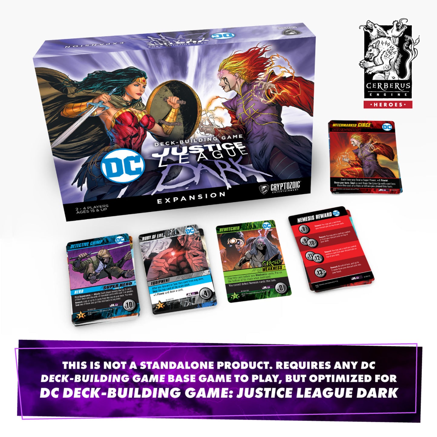 DC Deck Building Game Dark Justice League Dark (Expansion)