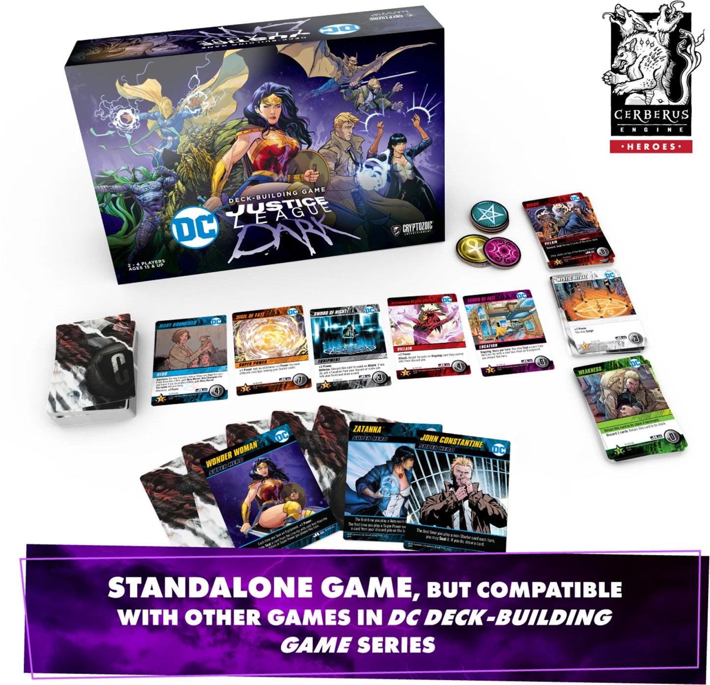 DC Deck Building Game Dark Justice League Dark (Standalone)