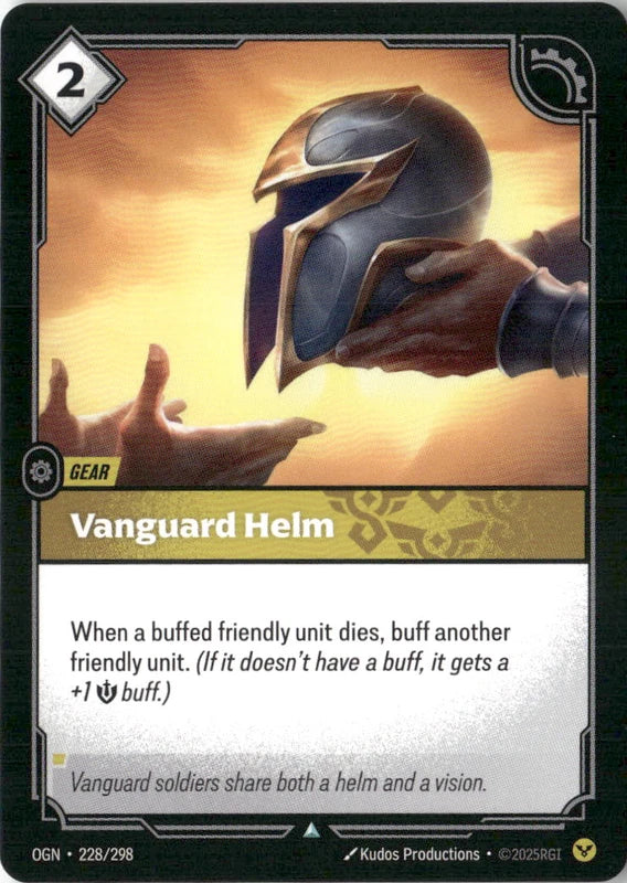 Vanguard Helm - Origins