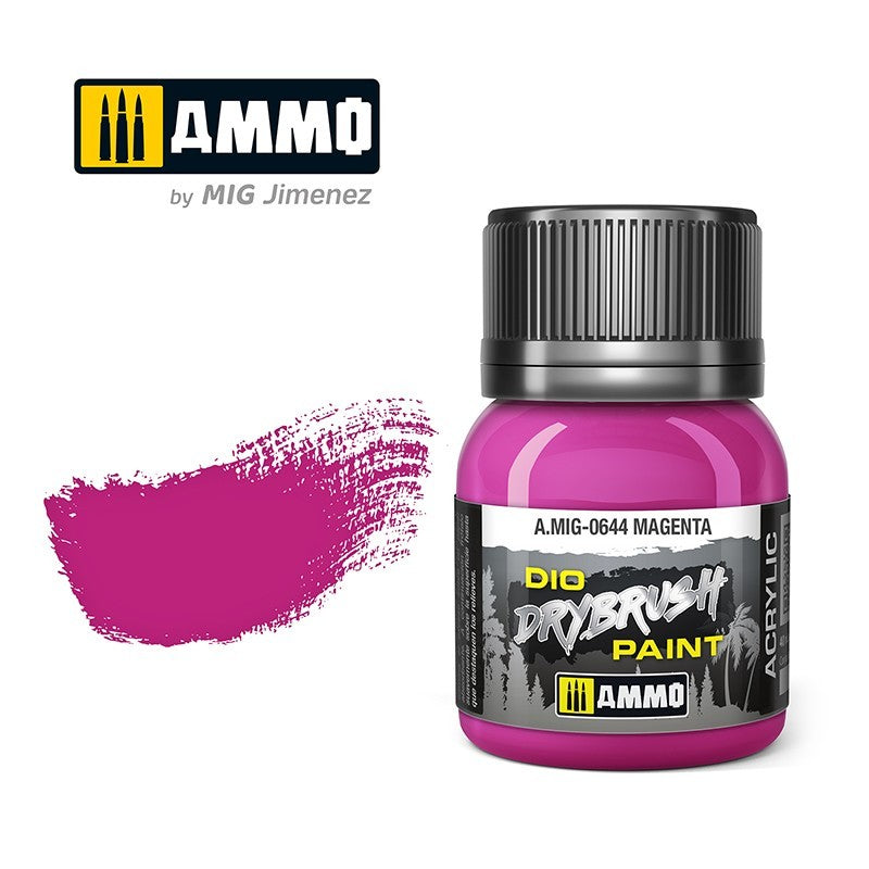 Ammo by MIG - Drybrush - Magenta 40ml
