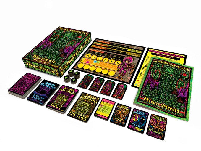 Dungeon Degenerates Mean Streets Expansion Box