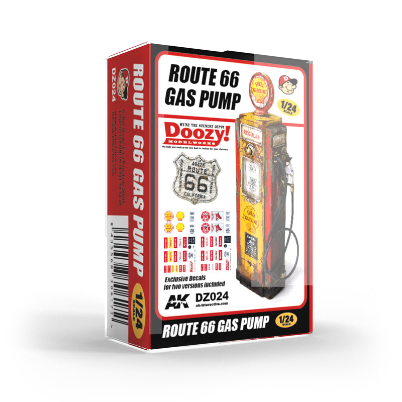 Ak Interactive - Resins - Doozy - Route 66 Gas Pump