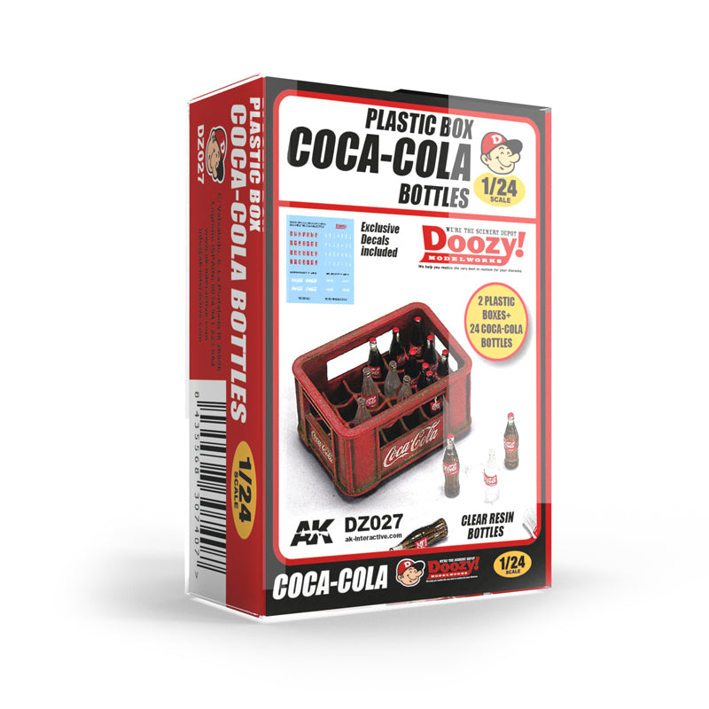 Ak Interactive - Resins - Doozy - 1940-1980'S Plastic Box Coca-Cola Bottles