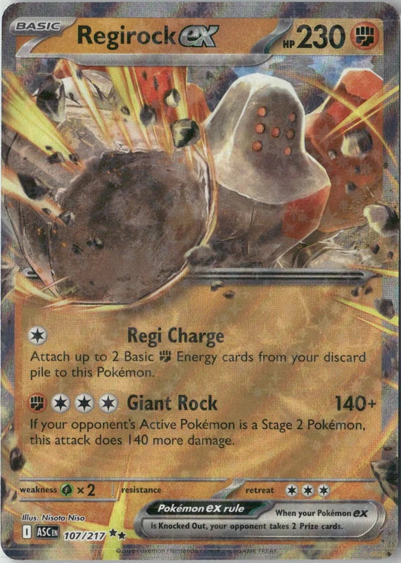 Regirock ex - ME: Ascended Heroes
