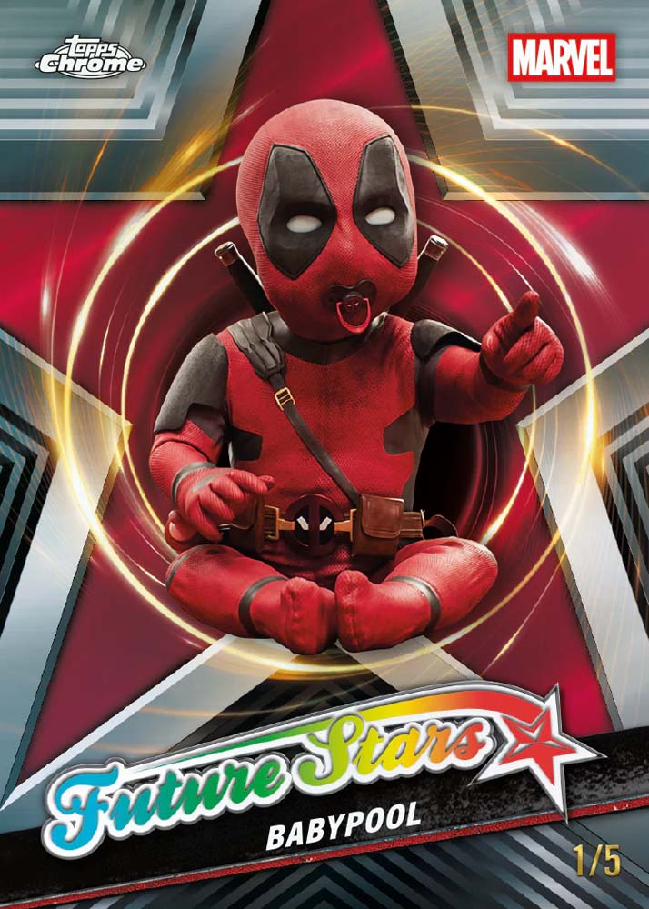 Topps Marvel Deadpool Chrome 2025 Value Box