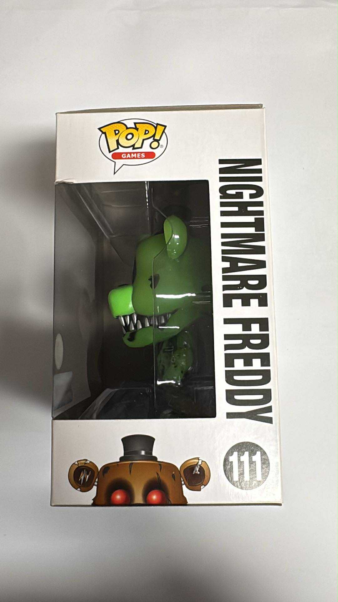 Five Nights at Freddy's - Nightmare Freddy (Glow) Pop Vinyl #111