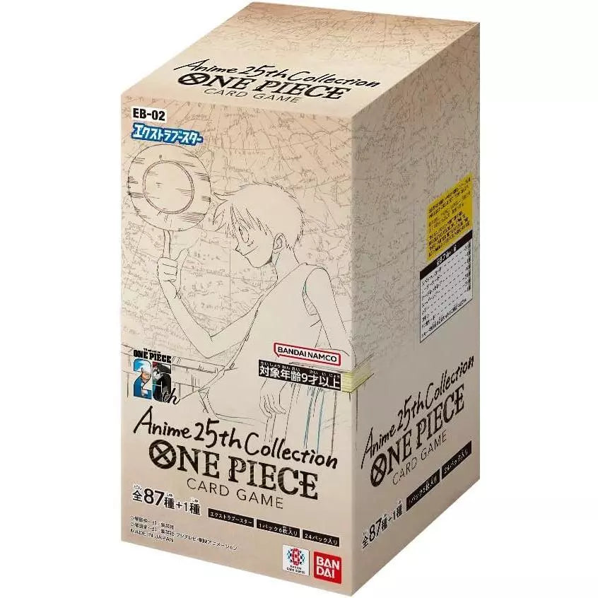 One Piece Card Game - Extra Booster Memorial Collection EB-02 Booster Ozzie Collectables One Piece Card Game - Extra Booster Memorial Collection EB-02 Booster Ozzie Collectables