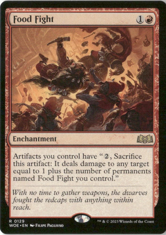 Food Fight - Prerelease Cards
