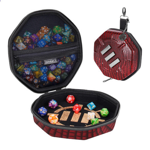 Enhance Tabletop Collector's - Dice Case - Red