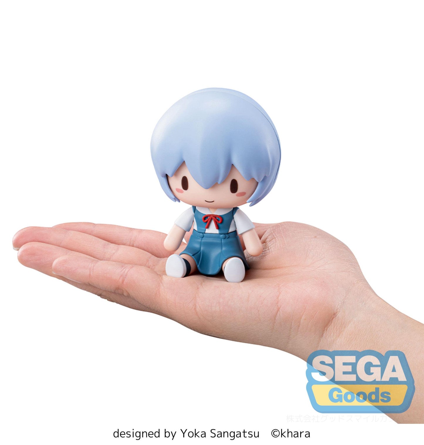 Evangelion Fuwa Petit Chibi Figure Rei Ayanami