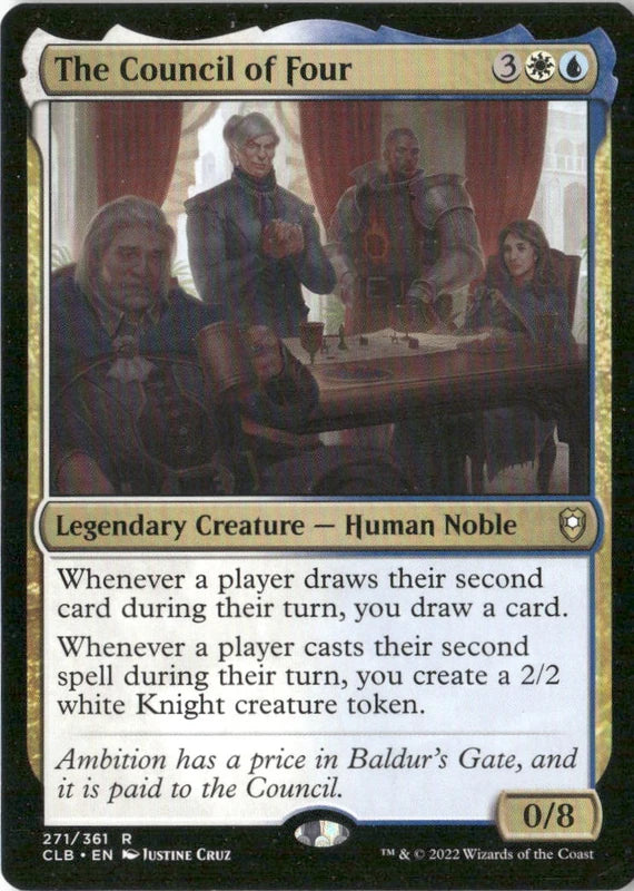 The Council of Four - Commander Legends: Battle for Baldur's Gate